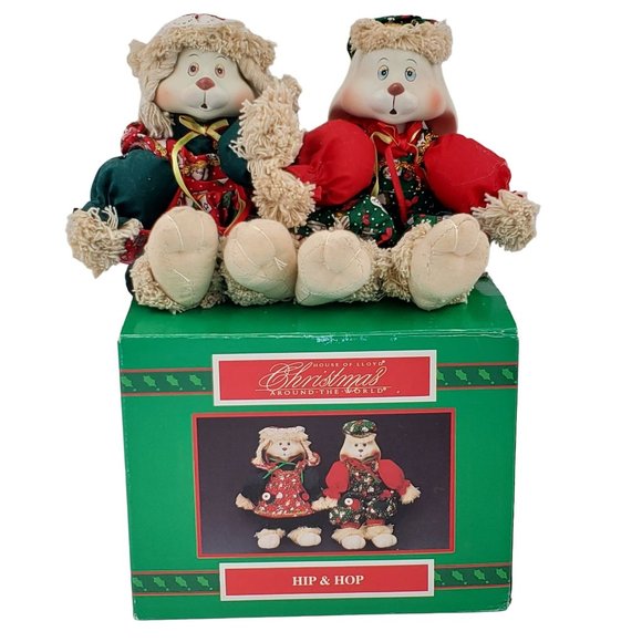 Vintage House of Lloyd Christmas Around the World Flossie, Floyd, Hip & Hop Lot - Picture 8 of 16